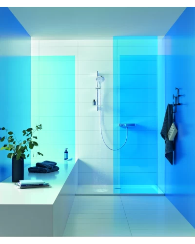 Душовий гарнітур зі штангою. 3 режими струменю Grohe Rainshower SmartActive (26591000)