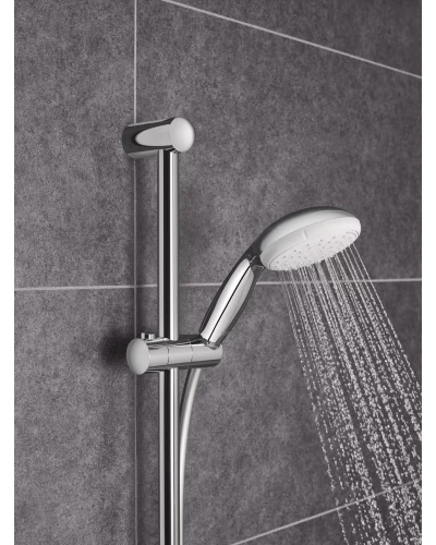 Душевый гарнитур со штангой. 1 режим струи Grohe New Tempesta Classic (27924001)