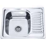 Кухонная мойка ZERIX Z5848-08-180E (SATIN) (ZS0570)