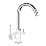 Смеситель кухонный MIXXUS PREMIUM EDEM 021 (WHITE) (MI5924)