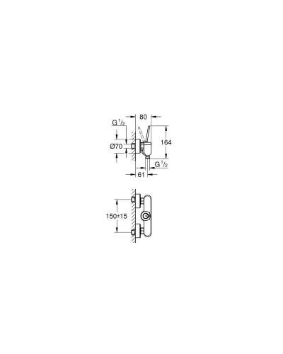 Grohe Eurodisc Joy 23430LS0 смеситель для душа
