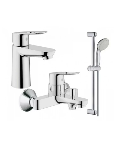Grohe BauLoop UA123214S1 Набор смесителей для ванны S-Size (23337000+23603000+27598001)