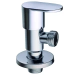 Кран для подключ.сантехприборов Champion VAL-08 1/2x1/2 Chrome (нерж. сталь) (CH6198)