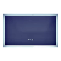 Дзеркало Mixxus Flat MR04-100x60 (годинник, LED-підсвічування, антизапотівання) (MI6008)