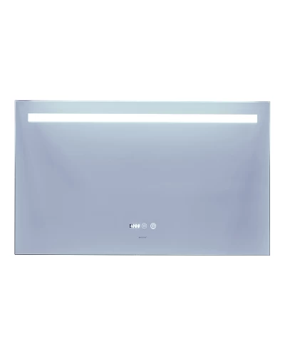 Дзеркало Mixxus Strong MR05-100x60 (годинник, LED-підсвічування, антизапотівання) (MI6009)