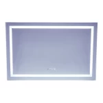 Зеркало Mixxus Warm MR02-120x80 (часы, LED-подсветка, антизапотевка) (MI6001)