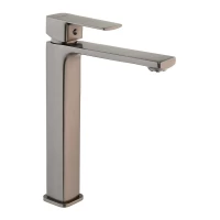 Смеситель для умывальника Haiba Kubus 001 High Graphite (HB4002)