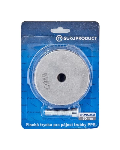 Насадка плоская для паяльника Europroduct EP.WS050 PPR труб 50mm (EP6102)