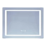 Зеркало Mixxus Style MR03-80x60 (часы, LED-подсветка, антизапотевка) (MI6005)