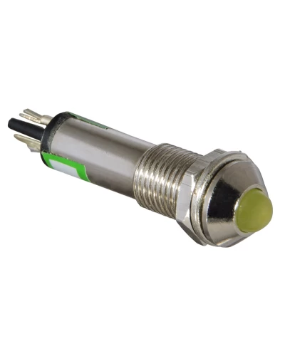 Сигнальная арматура AD22B-8 желтая 24V AC/DC