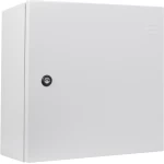 Корпус з монтажною панеллю металевий 40*40*20, IP65, серії UBox
