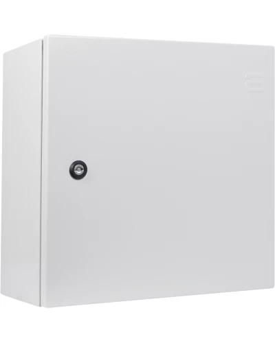 Корпус з монтажною панеллю металевий 40*40*20, IP65, серії UBox