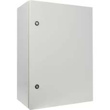 Корпус з монтажною панеллю металевий 70*50*30, IP65, серії UBox