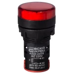 Сигнальная арматура AD22-22DS красная 220V АC