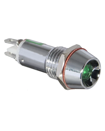 Сигнальная арматура AD22C-8 зеленая 24V AC/DC