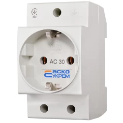 Розетка AC30 с контактом заземления