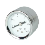 Манометр фронтальный RS-k 1/4" Ø42 хром 0-4 bar