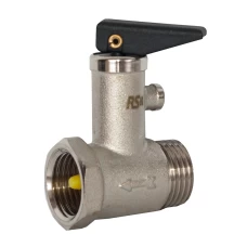 Клапан для бойлера RS-k с ручкой 1/2" CW617