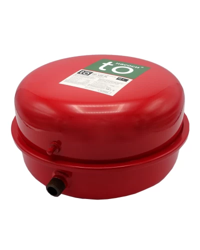 Расширительный бак плоский toНАСОСЫ 12 л 3/4" макс 3 бар EPDM мембрана