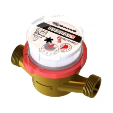 Счетчик Gross 3/4" горячей воды 2,5 куб. без штуцера