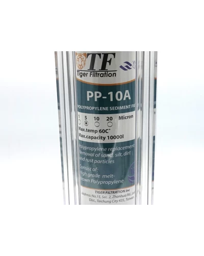 Корпус-колба Tiger Filtration 2P РЭТ 10 1" + картридж