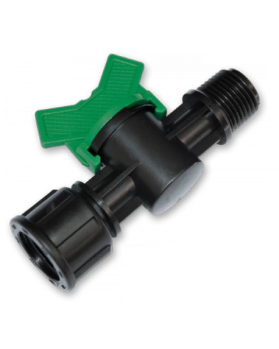Миникран линейный резьба наружная 3/4"/резьба внутренняя 3/4". DSWZ11-3434L