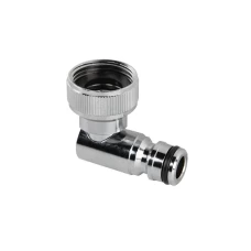 Соединитель для крана 3/4", РО, поворотный, латунь/хром, GKK002234