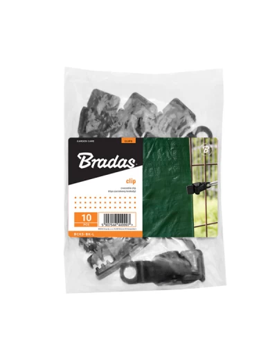 Зажим крокодил. клипса. черная. BUNGEE CORD CLIPS. BCK5-BK-L