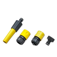 Комплект для поливочного шланга 1/2" - желтый. REGEN MEISTER. RM9304