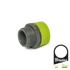 Адаптер із зовнішньою різьбою 3/4" та муфтою під шланг 1/2" LIME LINE. LE-4116