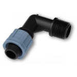 Коліно сполучне крапельна стрічка – різьба зовнішня 3/4". DSTA02-34L