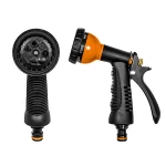 Пистолет для полива металлический PROFI 7 режимов. BLACK LINE. ECO-KT615