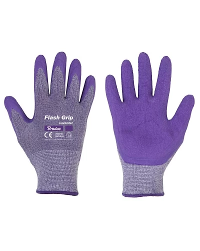 Перчатки защитные FLEX GRIP LAVENDER. размер 6. RWFGLR6