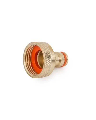Адаптер латунный на кран с внутренней резьбой 1". BRASS. BR-2197
