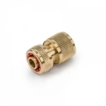 Конектор латунний 1/2", STOP,  BRASS, BR-2140