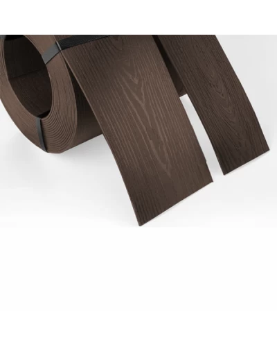 Бордюр WOOD BORDER. 130мм х 2.8мм х 10м. коричневый. OBWBR1013