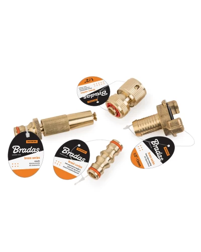 Конектор латунний 3/4", STOP, BRASS, BR-2150