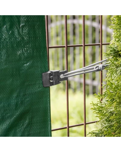 BUNGEE CORD CLIPS серые. 10шт. в блистере. BCK2-B