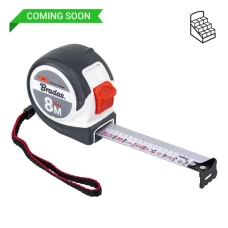 Рулетка на катушке, конец нержавеющая сталь, soft, 8м/25мм, DIY-MTWLS15-0825/KD