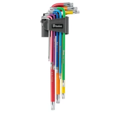 Набор ключей TORX TX 10-50 9 шт. мультиколор / удлиненные, DIY-HKT42-EL/B