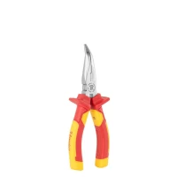 Плоскогубцы изогнутые, ELECTRIC, 160 мм, VDE, 1кВ, DIY-PL1013/6