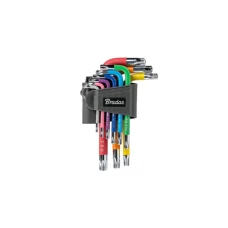 Набор ключей TORX, TX 10-50 9 шт. мультиколор/короткие, DIY-HKT42-SH/B
