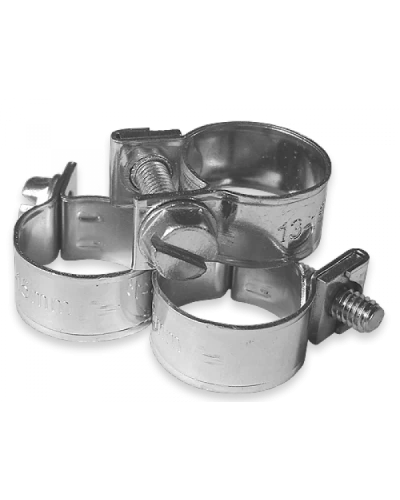 Хомут винтовой MINI W1 15-17мм/9мм. OM1517