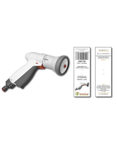 Пистолет для полива SUPER SPRAY. WHITE LINE. WL-EN8T