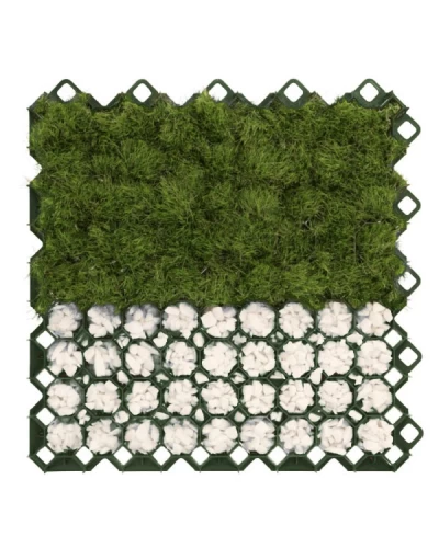 Газонная решетка MULTI GRID 40х600x600мм зеленая. KRMG40GY