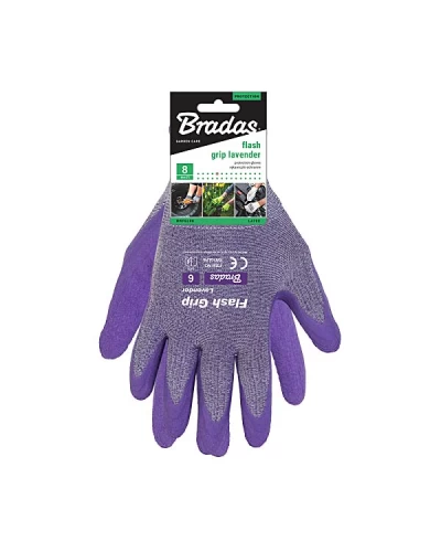 Перчатки защитные FLEX GRIP LAVENDER. размер 6. RWFGLR6