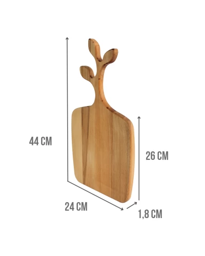 Доска для нарезки c ручкой Brizoll OLIVE 26 см