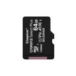microSDXC (UHS-1) Kingston Canvas Select Plus 64Gb Class 10 А1 (R-100MB/s) (SDCS2/64GBSP)