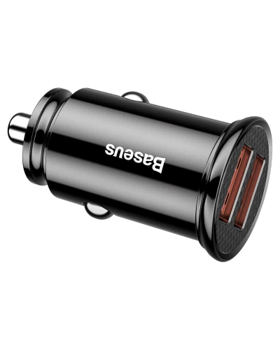Автомобильное зарядное устройство для Baseus Circular Plastic А+А 30W Black (CCALL-YD01)