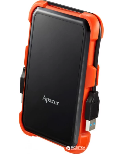 PHD External 2.5'' Apacer USB 3.1 AC630 1TB Orange (цветная коробка) (AP1TBAC630T-1)